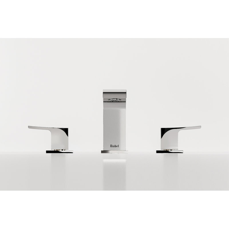Zendo Widespread Lavatory Faucet, Chrome