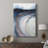 Geode Valley I -Custom Wrapped Gallery Cavas