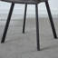 Ensemble de 2 chaises d'appoint, dossier moyen avec accoudoirs