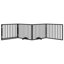 Ensemble de barrière pour chien en bois de peuplier pliable de 63 po-486748795-486748792-474554662