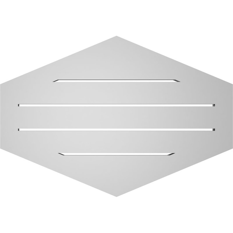 Pente verticale verticale en uréthane 5 pi, H 18 po x l 26 po x P 1,5 po