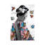 Lady O' Butterflies by D13EGO - Print on Canvas-63929534-63929538