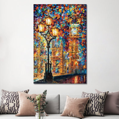 «London's Dreams» par Leonid Afremov - reproduction d'art