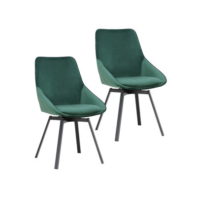 Velvet Upholstered Side Chair