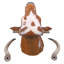 Sculpture murale Texas Longhorn Bull