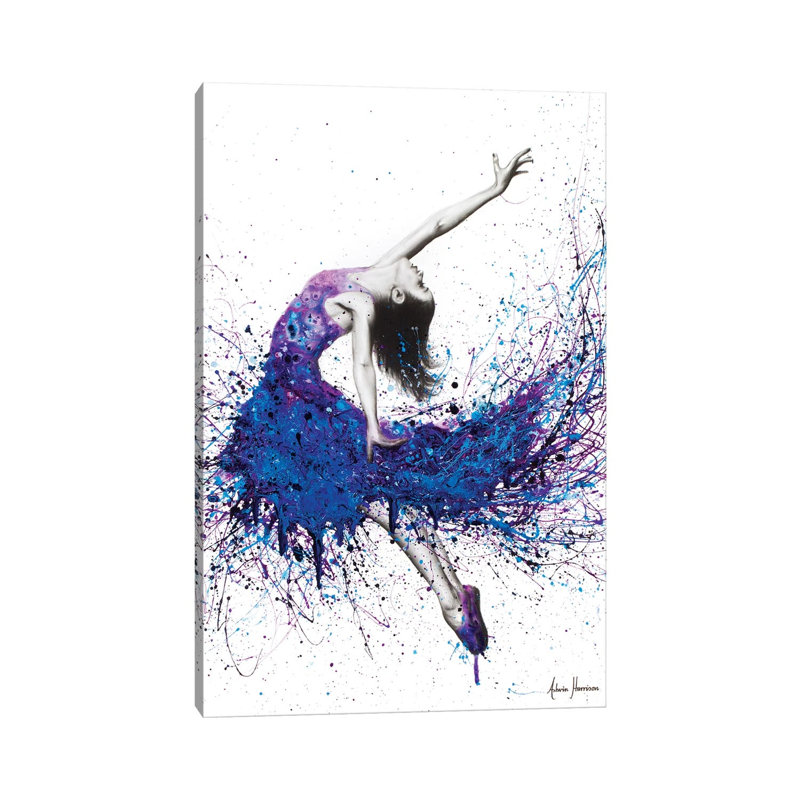 Dancer ciel soirée, H 12 po x l 8 po x P 0,75 po