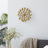 Cosmoliving By Cosmopolitan Gold Metal Modern Sculpture, Abstract