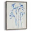 Inky Daffodils II, reproduction encadrée - bois massif-1658399215