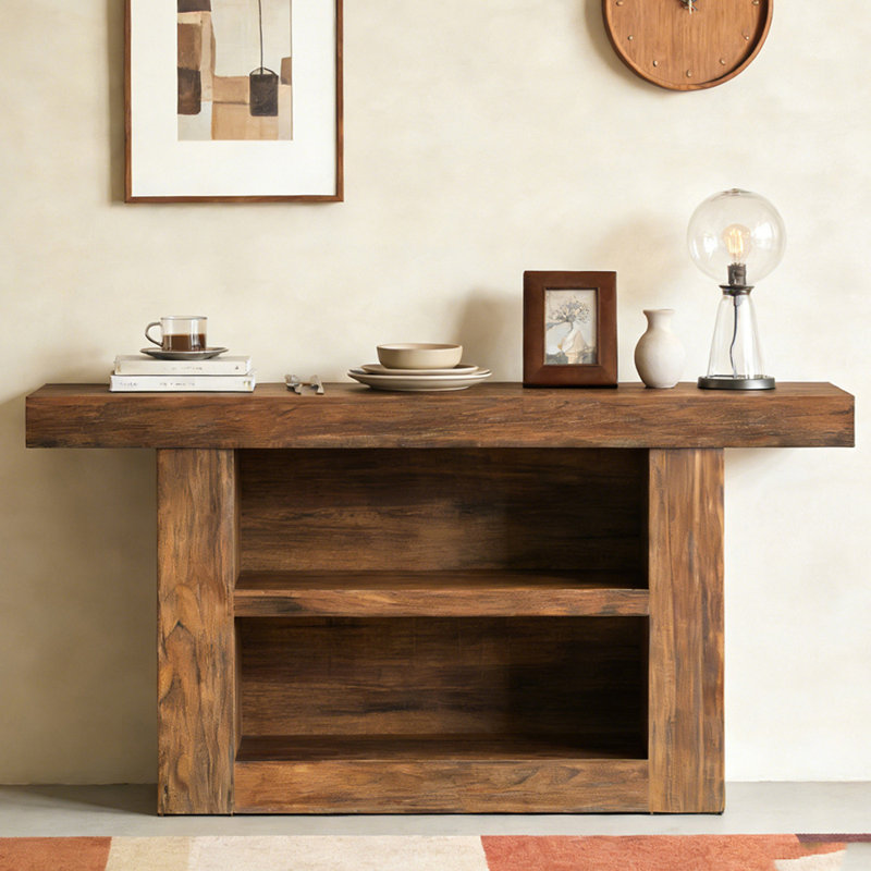Console de ferme avec base en U