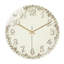 Horloge murale 12 po ronde en verre trempé avec mouvement à quartz silencieux-436740094