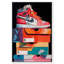 «Sneaker on Shoeboxes», impression rétro sur toile par Notoriart-123132315-119857078