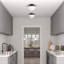 Plafonnier semi-encastré 1 lumière 12,625 po Durant-735709836