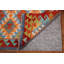 Tapis géométrique en laine Kilim