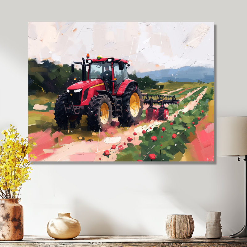 Eldora - campagne, impression d'art mural, H 16 po x l 32 po x P 1 po, Métal