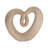 Decorative Objects for Home Decor – Abstract Heart Sculpture for Kitchen Decor or Table Display – Modern Decorations and Statues for Living Room, Shelf Styling, or Entryway Accent – 8"-1883817815