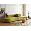 Canapé courbé de 132 po avec coussins décoratifs-2110370994