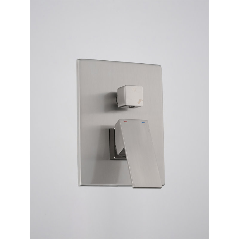 Ensemble de système de douche de plafond avec douche à main et pomme de douche 16 po