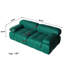 Causeuse cylindrique 69,3 po Jesse-343360305
