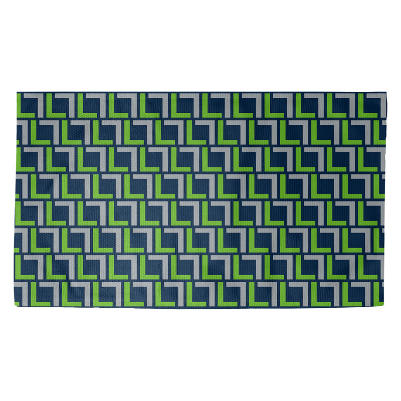 Geometric Indoor Rug, Rectangle 3' x 5'