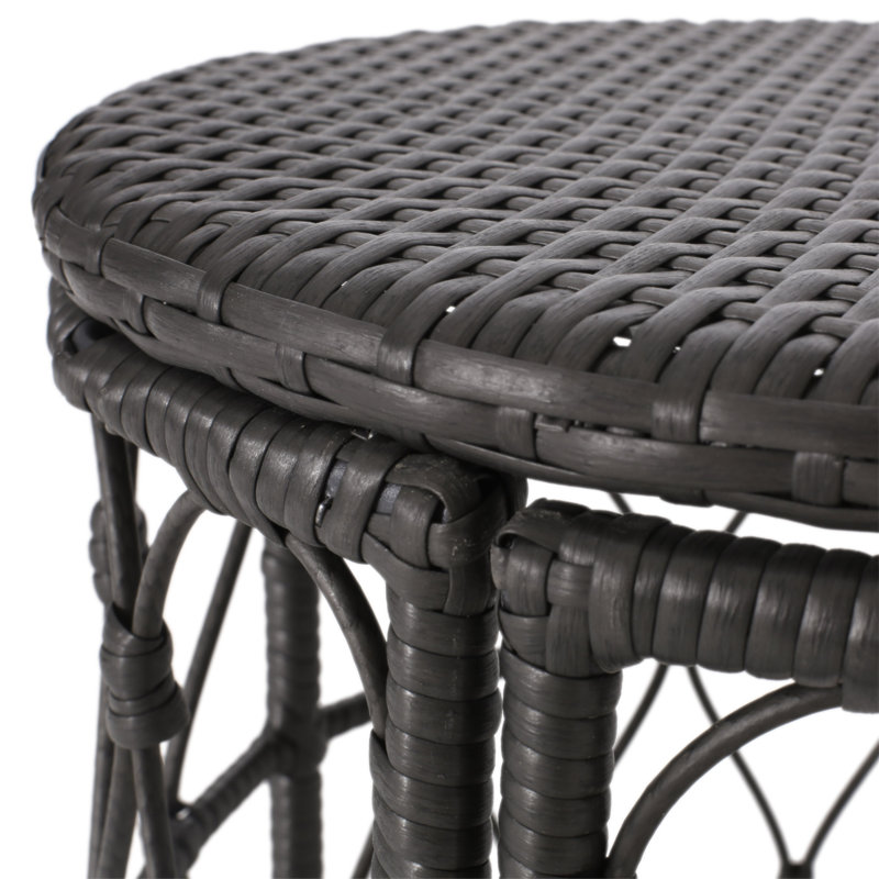 TABLE À CAFÉ BRUCE, Grey, 15" H x 32.5" W x 25" D
