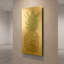 «Sketchy Pineapple 2» par Stellar Design Studio, art mural en métal doré, 12 po x 24 po-133036803