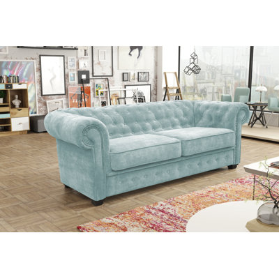 Allegra 3 Seater Chesterfield Sofa Bed