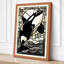 Breaching Orca Coastal - Wrapped Canvas-77403110-77403134