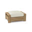 Madera Outdoor Teak Ottoman-233249372
