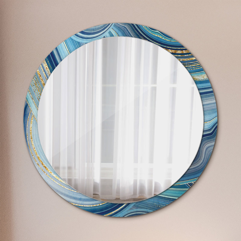 Huldar Glass Flat Wall Mirror