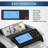 Money Counter Machine With Value Count, UV/MG/IR/MT/DD Counterfeit Bill Detection, Dollar Euro Cash Counter With Count/Add/Batch/Auto Modes, External LCD Display