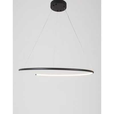 1 - Light LED Geometric Pendant