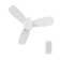 44" Deshonte 3 - Blade DC Motor Ceiling Fan with Remote Control