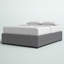 Lit plateforme tapissier avec rangement Amarrion-1349869677