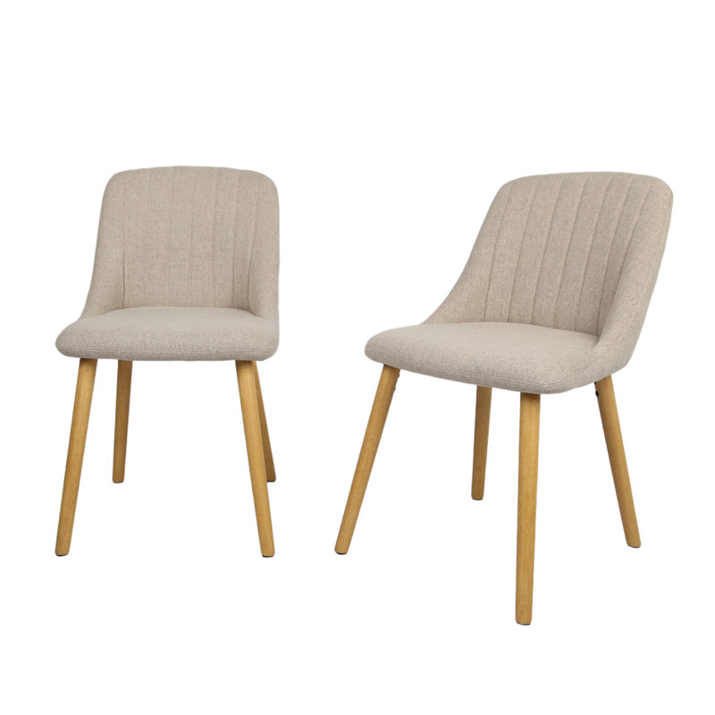 49cm H Upholstered Upholstered Back Accent, Beige