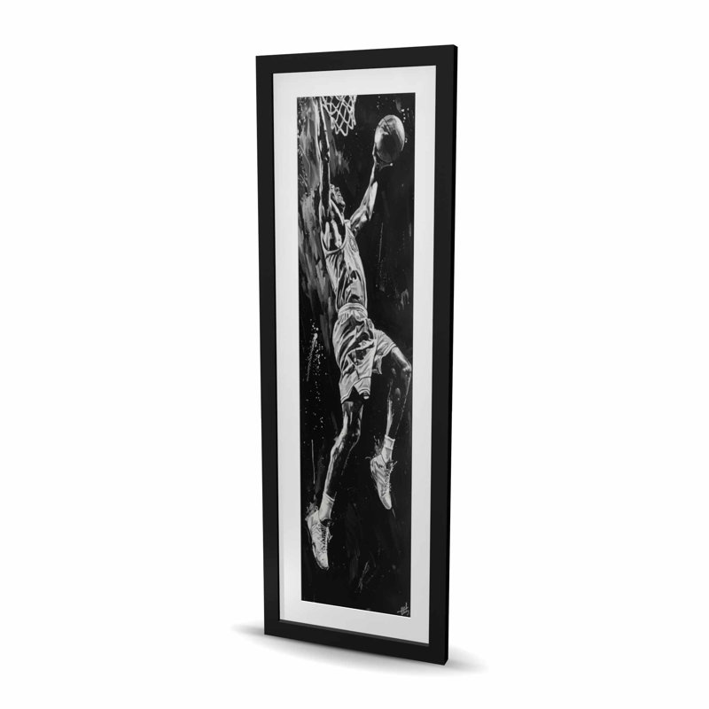 Hanging - White Framed Matted Print for Home Decor