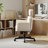 Cross-Legged Office Chair With Adjustable Armrests, Seat Height & Removable Headrest-1538526802