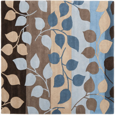 Soho Hand Tufted Wool And Viscose Floral Rug