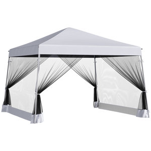 12 Ft. W x 12 Ft. D Steel Party Tent