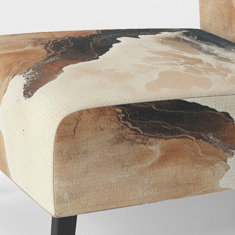 Fauteuil de chambre Coastal Waves, Slipper Armless