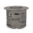 Outdoor 32" Round Mgo Propane Fire Pit Top - 40,000 BTU