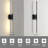 2-Light 30" Dimmable LED 18W Wall Sconce with 360° Rotatable Arms