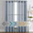 Hywell Soft Linen Plaid Semi-Sheer Grommet Curtain Panels-429486296-429486272
