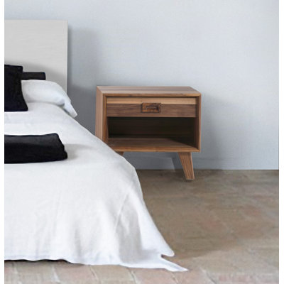 Cristobal 50 cm W Bedside Table
