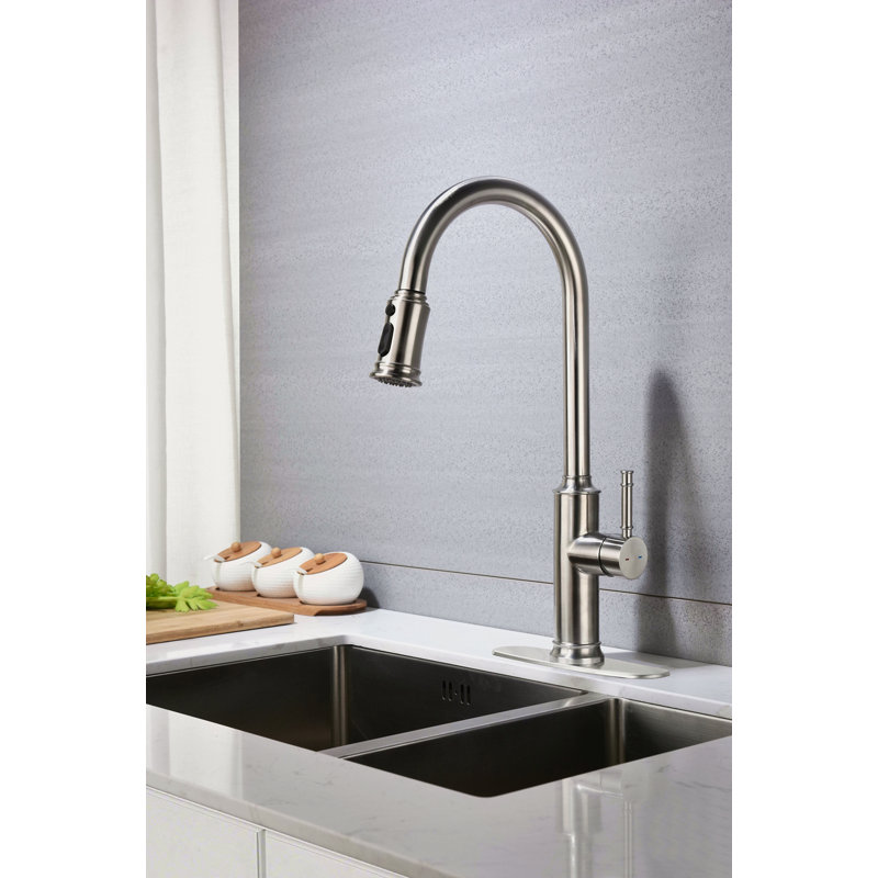 Kitchen Faucet With Pull Down Sprayer