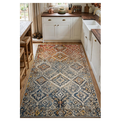 Tapis tissé à la crème Mosso