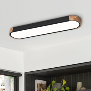 Nouria 1 - Light 37.4'' Simple Rectangle LED Flush Mount
