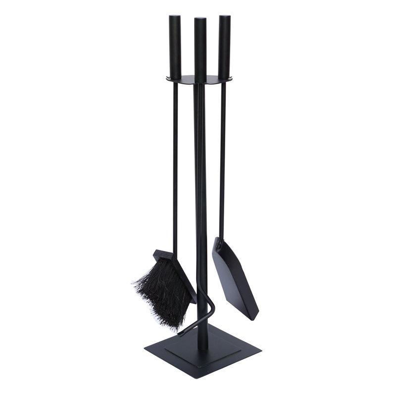 Malham Steel Fireplace Tool Set
