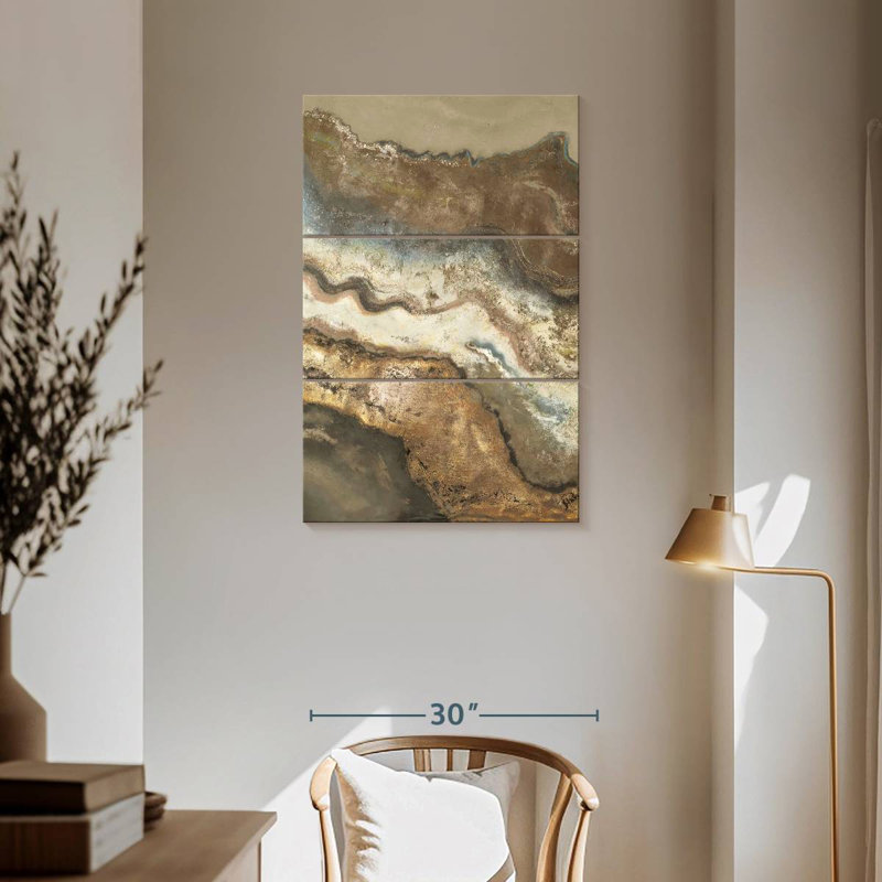 Avery Lava Flow Panel I, 57" H x 36" W
