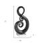 Aanijah 12" Murano Glass Modern Abstract Tabletop Sculpture-1910555520-1910555523
