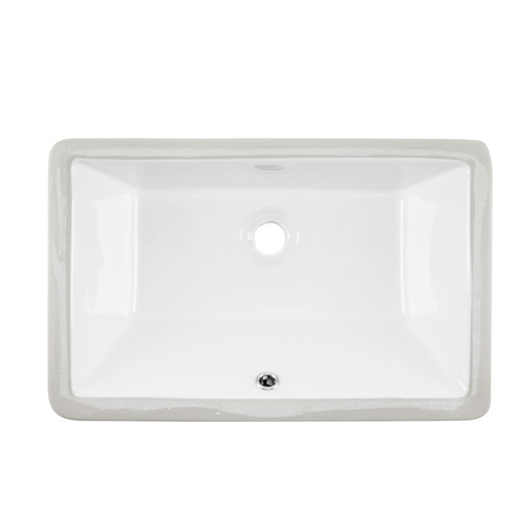 Cahaba 13.38'' Rectangular Bathroom Sink